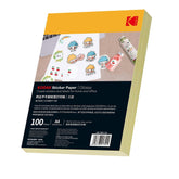 Hartie foto sticker glossy kodak format a4 printare laser top 100 coli